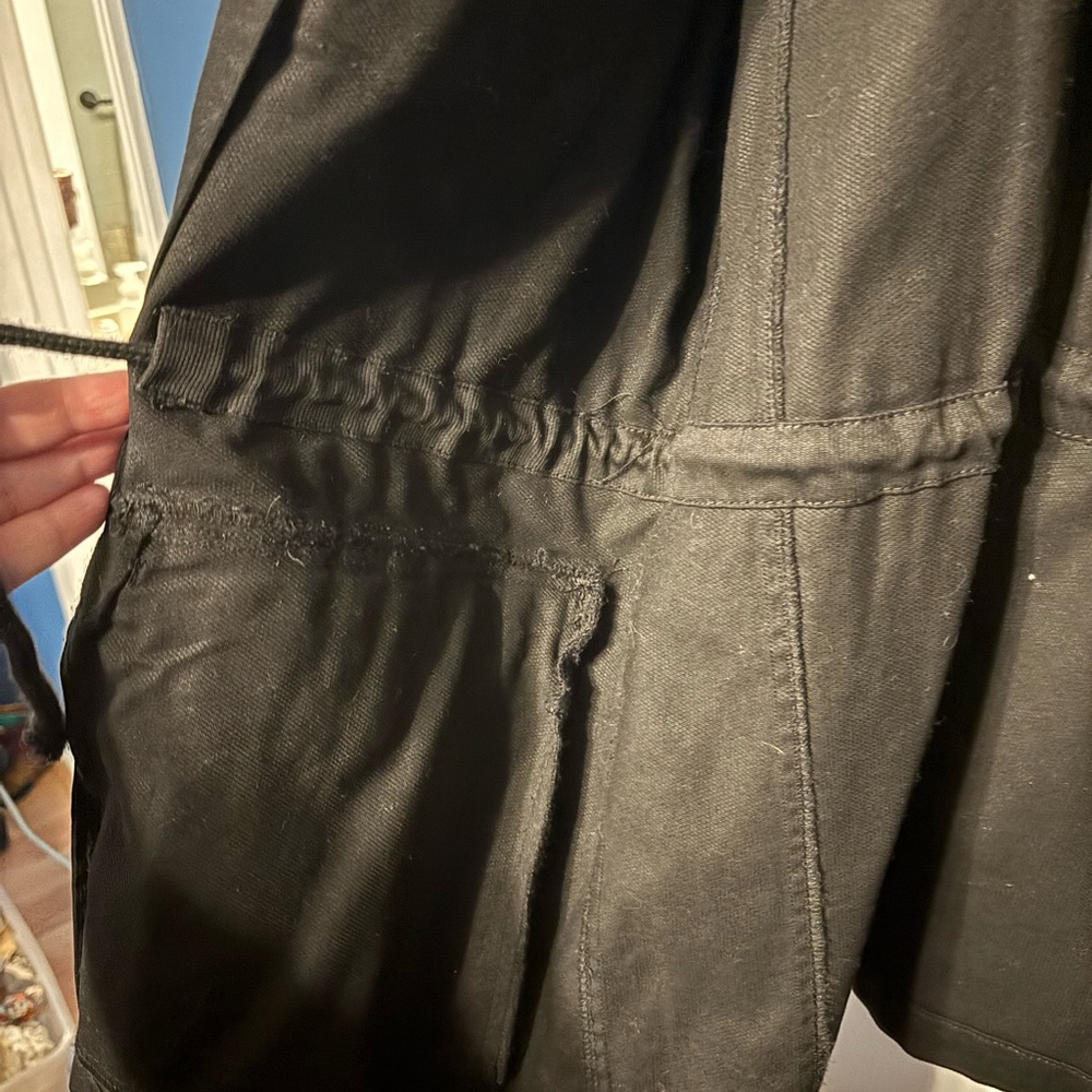 Levi's Black Jean Jacket With Buttoned Pockets - image 6